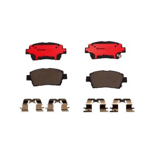 Brembo Brake Pad, Nao, Fmsi Number D822-7695, Ceramic, Set of 4, With Hardware – P83051N