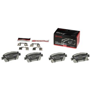Brembo Brake Pad, Nao, Fmsi Number D822-7695, Ceramic, Set of 4, With Hardware – P83051N
