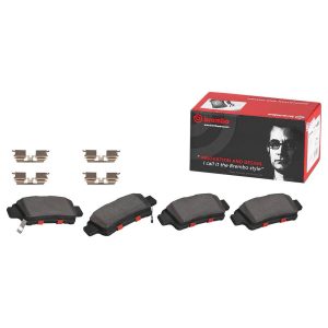 Brembo Brake Pad, Nao, Fmsi Number D823-7696, Ceramic, Set of 4 – P83052N