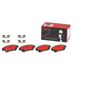 Brembo Brake Pad, Nao, Fmsi Number D995-7895, Ceramic, Set of 4, With Hardware – P83056N