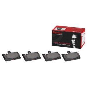 Brembo Brake Pad, Nao, Fmsi Number D995-7895, Ceramic, Set of 4, With Hardware – P83056N
