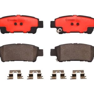 Brembo Brake Pad, Nao, Fmsi Number D995-7895, Ceramic, Set of 4, With Hardware – P83056N