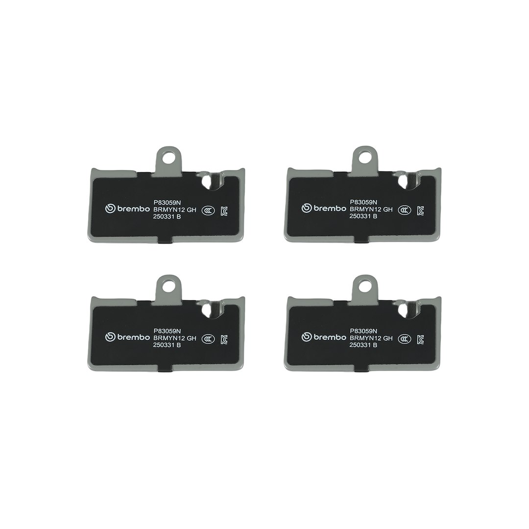 Brembo Brake Pad, Nao, Fmsi Number D871-7746, Ceramic, Set of 4 – P83059N
