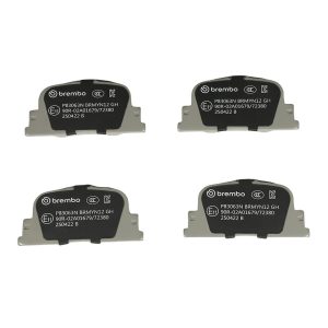 Brembo Brake Pad, Nao, Fmsi Number D835-7708, Ceramic, Set of 4, With Hardware – P83063N