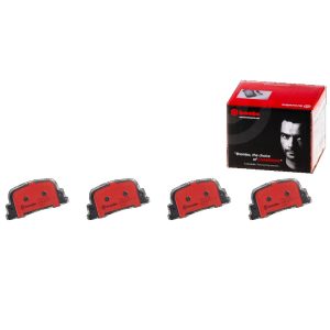 Brembo Brake Pad, Nao, Fmsi Number D835-7708, Ceramic, Set of 4, With Hardware – P83063N