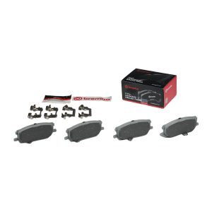 Brembo Brake Pad, Nao, Fmsi Number D1005-7906, Ceramic, Set of 4, With Hardware – P83067N