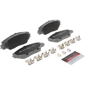 Brembo Brake Pad, Nao, Fmsi Number D1211-8331, Ceramic, Set of 4, With Hardware – P83071N