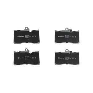Brembo Brake Pad, Nao, Fmsi Number D1118-8224, Ceramic, Set of 4, With Hardware – P83072N