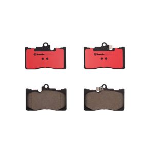 Brembo Brake Pad, Nao, Fmsi Number D1118-8224, Ceramic, Set of 4, With Hardware – P83072N