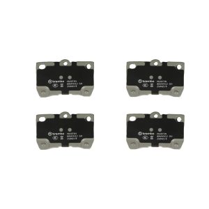 Brembo Brake Pad, Nao, Fmsi Number D1113-8217, Ceramic, Set of 4 – P83073N