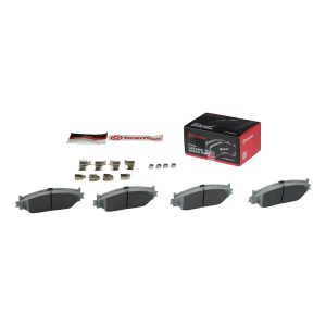 Brembo Brake Pad, Nao, Fmsi Number D1178-8294, Ceramic, Set of 4, With Hardware – P83074N