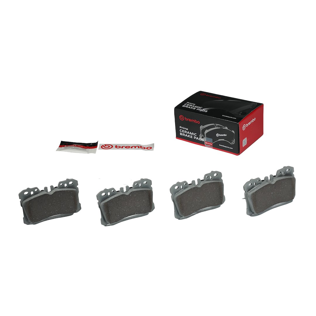Brembo Brake Pad, Nao, Fmsi Number D1282-8398, Ceramic, Set of 4 – P83075N