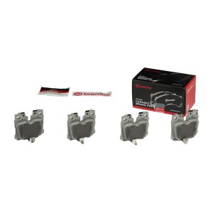 Brembo Brake Pad, Nao, Fmsi Number D1283-8399, Ceramic, Set of 4 – P83076N