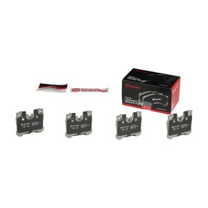 Brembo Brake Pad, Nao, Fmsi Number D1283-8399, Ceramic, Set of 4 – P83076N