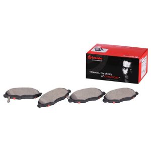 Brembo Brake Pad, Nao, Fmsi Number D885-7762, Ceramic, Set of 4, With Hardware – P83088N