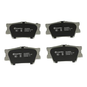 Brembo Brake Pad, Nao, Fmsi Number D1212-8332, Ceramic, Set of 4, With Hardware – P83089N