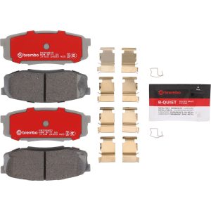 Brembo Brake Pad, Xtra Severe Duty, Fmsi Number D1304-8420, Ceramic, Set of 4, With Pad Shims and Brake Lubricant – P83098SD