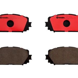 Brembo Brake Pad, Nao, Fmsi Number D1628-8845, Ceramic, Set of 4, With Hardware – P83101N