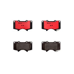 Brembo Brake Pad, Nao, Fmsi Number D976-7877/ D976-9216, Ceramic, Set of 4 – P83102N