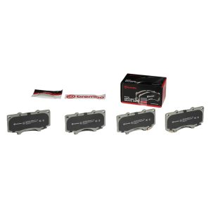 Brembo Brake Pad, Nao, Fmsi Number D976-7877/ D976-9216, Ceramic, Set of 4 – P83102N