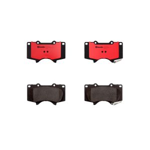 Brembo Brake Pad, Nao, Fmsi Number D976-7877/ D976-9216, Ceramic, Set of 4 – P83102N