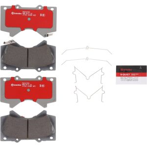 Brembo Brake Pad, Xtra Severe Duty, Fmsi Number D1303-8419, Ceramic, Set of 4 – P83107SD