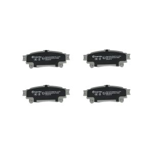 Brembo Brake Pad, Nao, Fmsi Number D1391-8841, Ceramic, Set of 4, With Hardware – P83132N
