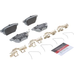 Brembo Brake Pad, Nao, Fmsi Number D1423-8463, Ceramic, Set of 4, With Hardware – P83133N