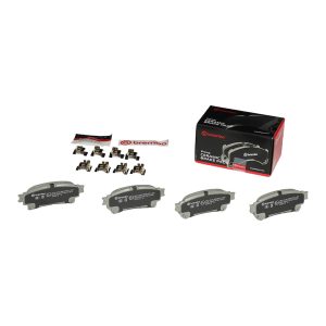 Brembo Brake Pad, Nao, Fmsi Number D1391-9084, Ceramic, Set of 4, With Hardware – P83152N