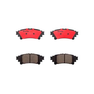 Brembo Brake Pad, Nao, Fmsi Number D1391-8988, Ceramic, Set of 4, With Hardware – P83153N