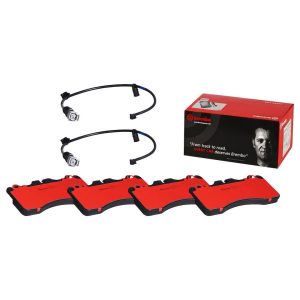 Brembo Brake Pad, Nao, Fmsi Number D1440-8576, Ceramic, Set of 4 – P83154N
