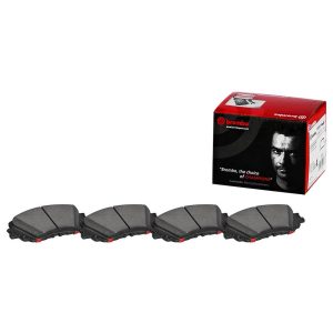 Brembo Brake Pad, Nao, Fmsi Number D1440-8576, Ceramic, Set of 4 – P83154N
