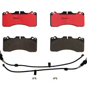 Brembo Brake Pad, Nao, Fmsi Number D1440-8576, Ceramic, Set of 4 – P83154N