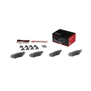 Brembo Brake Pad, Nao, Fmsi Number D1879-9107, Ceramic, Set of 4 – P83160N