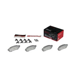 Brembo Brake Pad, Nao, Fmsi Number D1879-9107, Ceramic, Set of 4 – P83160N