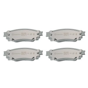 Brembo Brake Pad, Nao, Fmsi Number D1879-9107, Ceramic, Set of 4 – P83160N