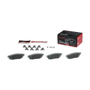 Brembo Brake Pad, Nao, Fmsi Number D1805-9039, Ceramic, Set of 4 – P83166N
