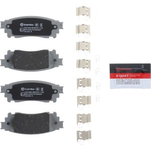Brembo Brake Pad, Nao, Fmsi Number D1805-9039, Ceramic, Set of 4 – P83166N