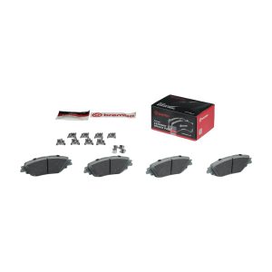 Brembo Brake Pad, Nao, Fmsi Number D2076-9311, Ceramic, Set of 4 – P83172N
