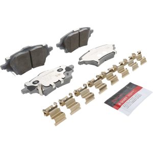 Brembo Brake Pad, Nao, Fmsi Number D2202-9443, Ceramic, Set of 4, With Brake Lubricant/ Pad Wear Sensor – P83178N
