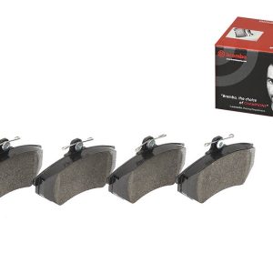 Brembo Brake Pad, Fmsi Number D684-7571, Low-Metallic, Set of 4, With Hardware – P85011