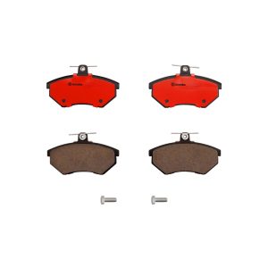 Brembo Brake Pad, Nao, Fmsi Number D696-7570, Ceramic, Set of 4, With Hardware – P85015N