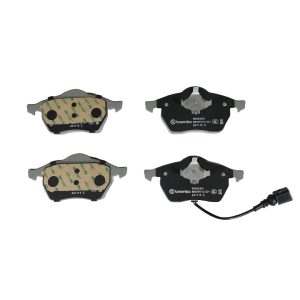 Brembo Brake Pad, Nao, Fmsi Number D687-7710, Ceramic, Set of 4 – P85045N