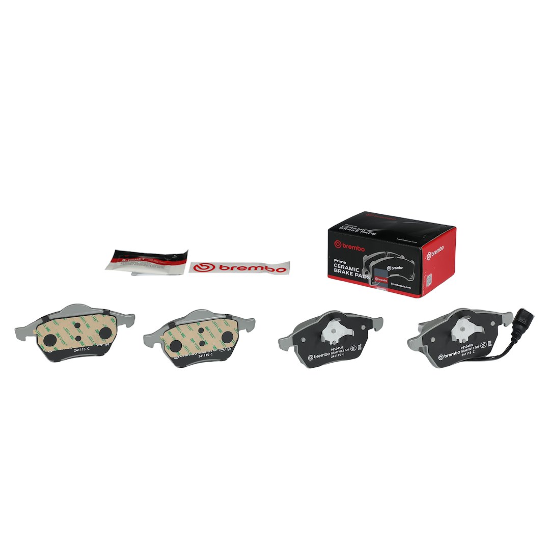 Brembo Brake Pad, Nao, Fmsi Number D687-7710, Ceramic, Set of 4 – P85045N
