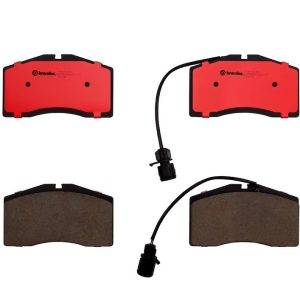 Brembo Brake Pad, Nao, Fmsi Number D594-7770, Ceramic, Set of 4, With Hardware – P85053N