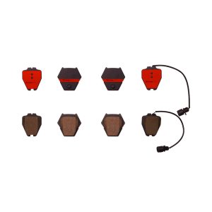 Brembo Brake Pad, Nao, Fmsi Number D912-7725, Ceramic, Set of 4 – P85054N