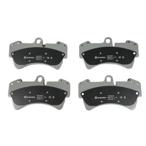 Brembo Brake Pad, Nao, Fmsi Number D977-7878/ D1014-7878, Ceramic, Set of 4 – P85065N