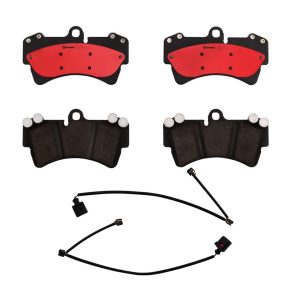 Brembo Brake Pad, Nao, Fmsi Number D977-7878/ D1014-7878, Ceramic, Set of 4 – P85065N