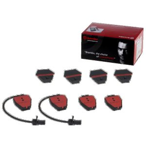 Brembo Brake Pad, Nao, Fmsi Number D839-7725, Ceramic, Set of 4 – P85067N