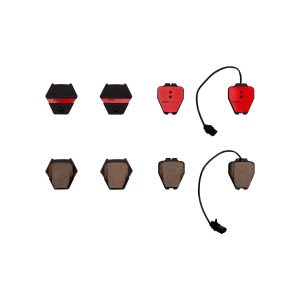 Brembo Brake Pad, Nao, Fmsi Number D839-7725, Ceramic, Set of 4 – P85067N